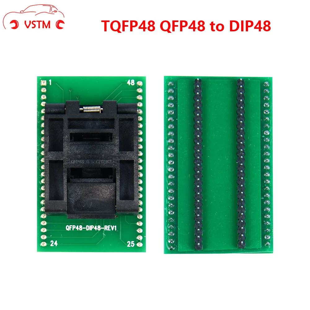 MCU ׽Ʈ IC  α׷  , 0.5mm ġ α׷ , TQFP48 LQFP48 QFP48 to DIP48 